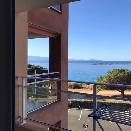 Bel App T2 En Bord De Mer Vue Sanquinaires Piscine Ajaccio  Bagian luar foto